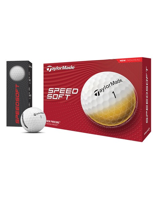 Dúzia de Bolas de Golf Speedsoft 2024 Branco-2