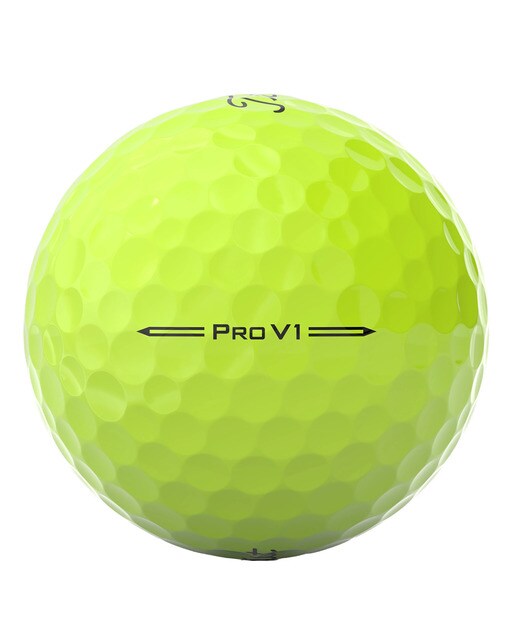 Caixa de 3 Bolas de Golfe Pro V1 Amarelo-3