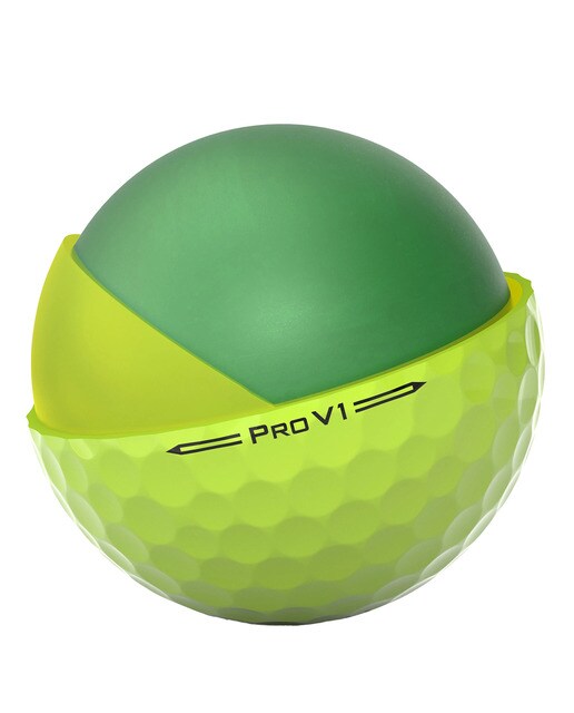 Caixa de 3 Bolas de Golfe Pro V1 Amarelo-4