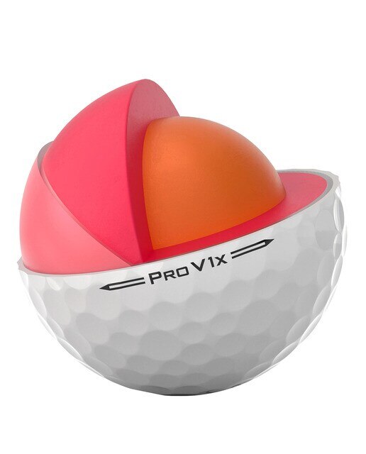 Caixa de 12 Bolas de Golfe Pro V1x Branco-4