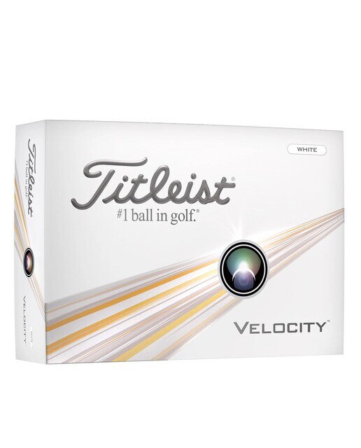 Dúzia de Bolas de Golf Velocity 2024 Branco-1