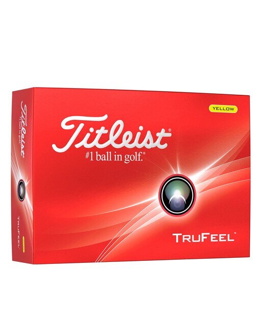 Dúzia de Bolas de Golf Trufeel 2024 Amarelo-1