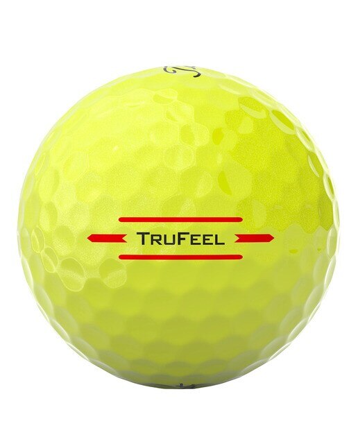 Dúzia de Bolas de Golf Trufeel 2024 Amarelo-3