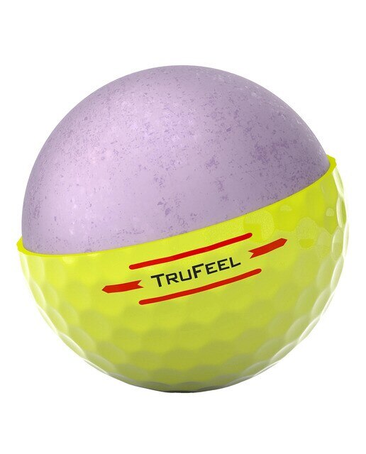 Dúzia de Bolas de Golf Trufeel 2024 Amarelo-4