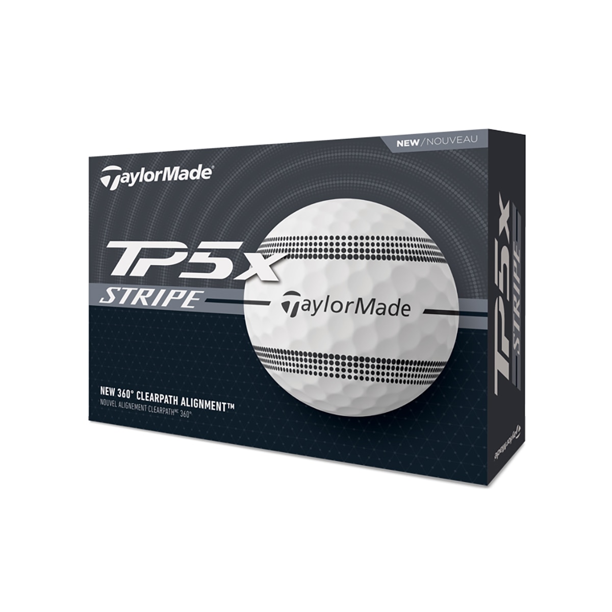 Dúzia de Bolas de Golf TP5X STRIPE 2025 Branco-2