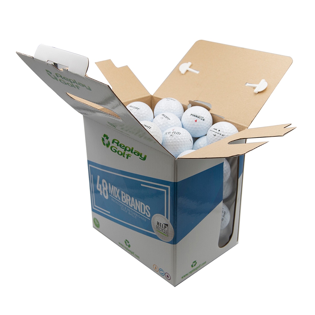 Paquete de 48 pelotas Replay Golf - Multicolor Multicolor-3