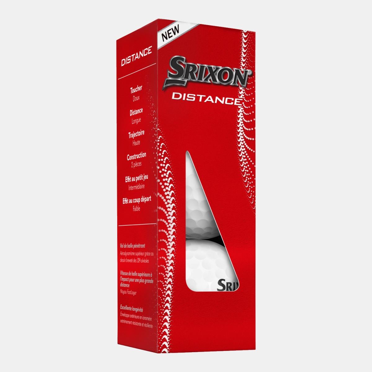 Bola de Golfe Distance Branco-3