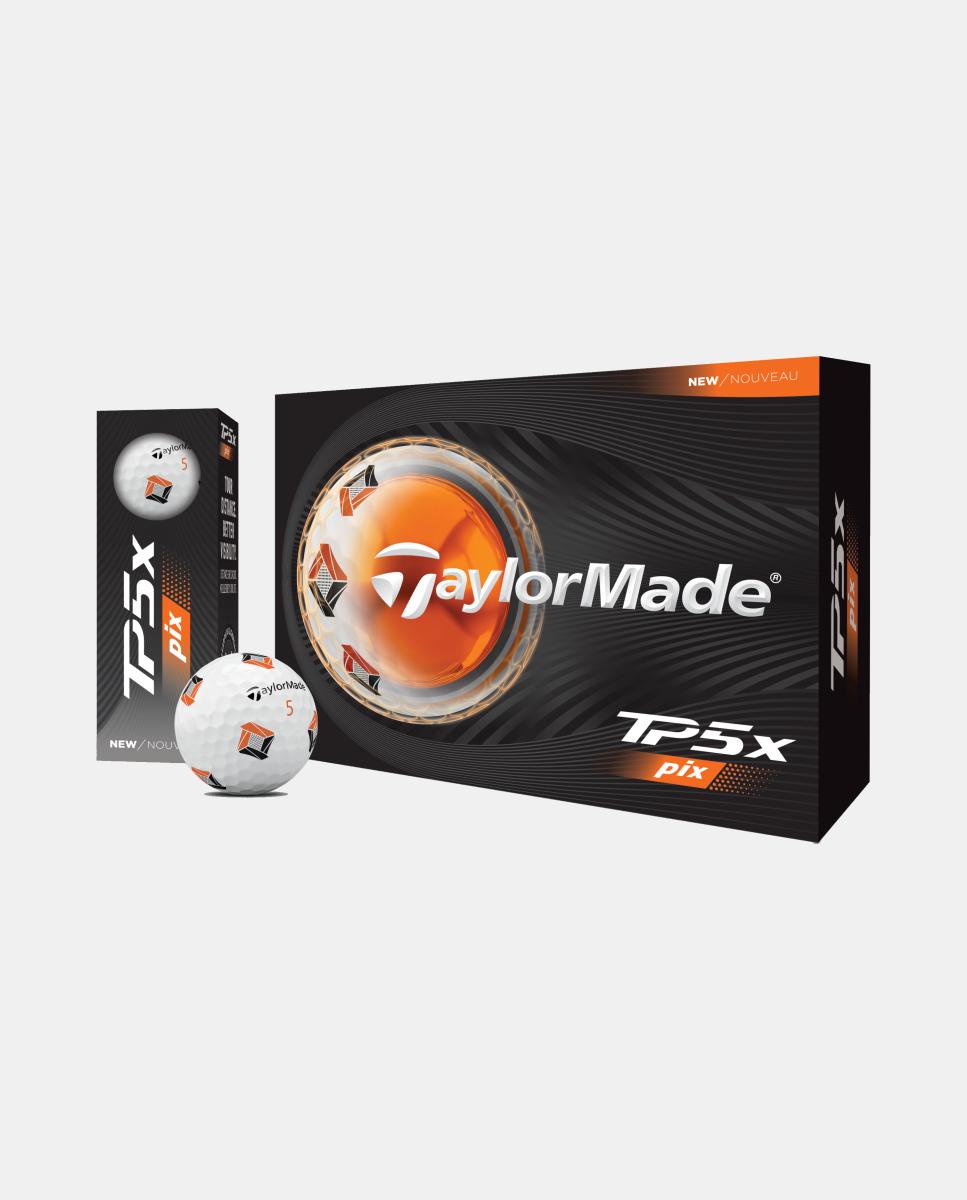 Dezena de Bolas de Golf Tp5X Pix 2026 Taylormade Multicolor-3