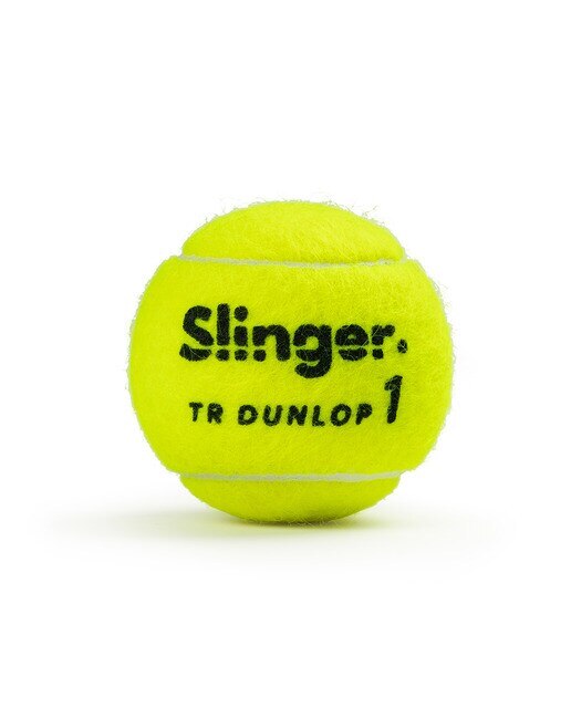 Caixa de 72 Bolas de Ténis Fort TR Plus Slinger Amarelo-2