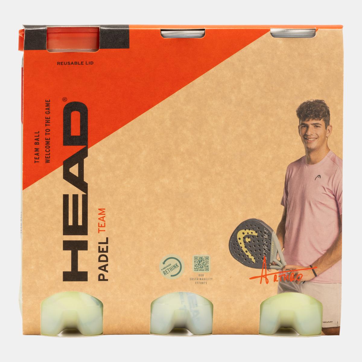 Imagen 0 de Tripack de pelotas de pádel Head