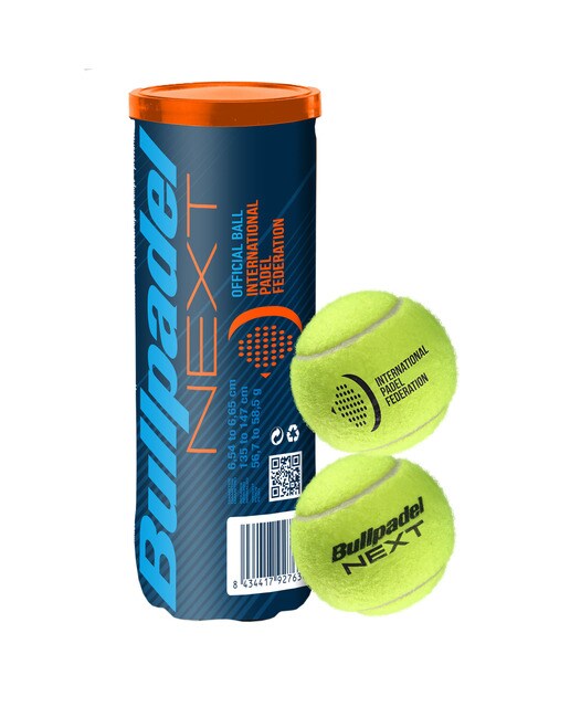 Pack de 3 Bolas de Padel Next Amarelo-1
