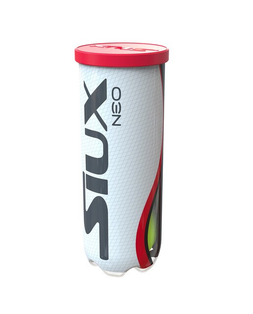 Frasco de 3 Bolas de Padel Neo Amarelo-4