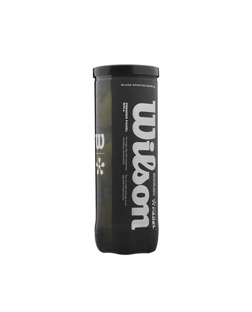 Frasco de 3 Bolas de Padel Premier Amarelo / Preto-2