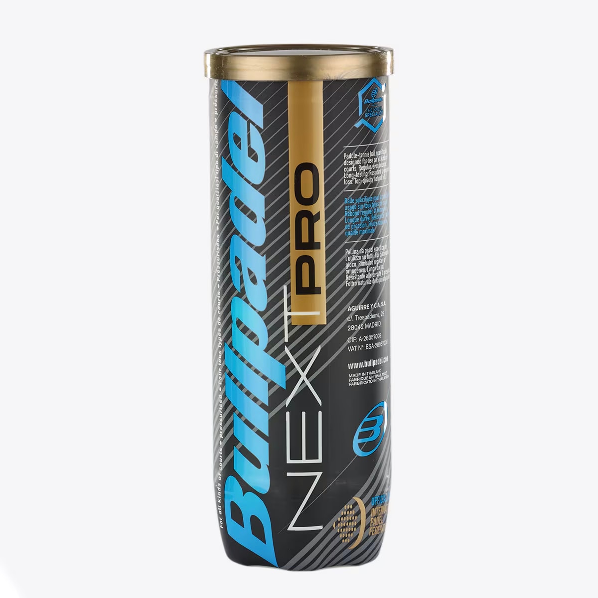 Caixa de 24 Frascos de 3 Bolas de Padel Fip Next Pro 2
