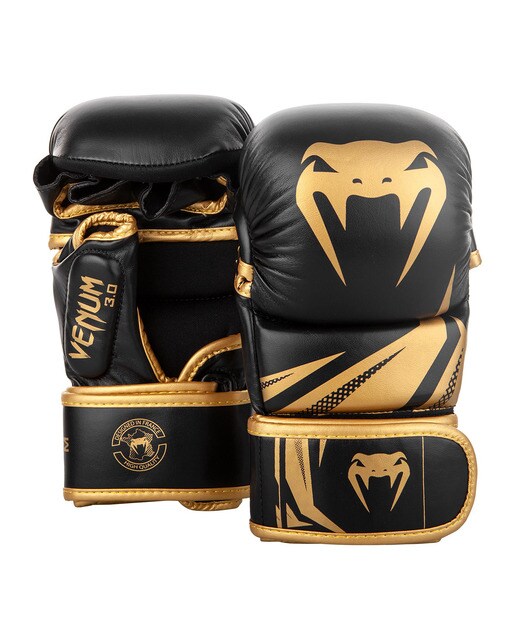 Luvas de Sparring Challenger 3.0 Negro / Ouro-1