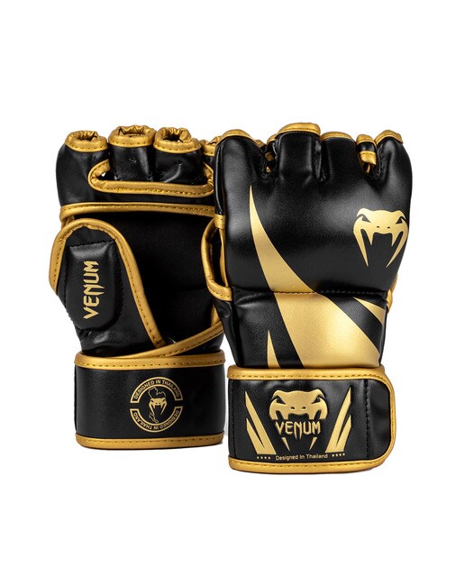 Luvas de MMA Challenger 2.0 Negro / Ouro-1