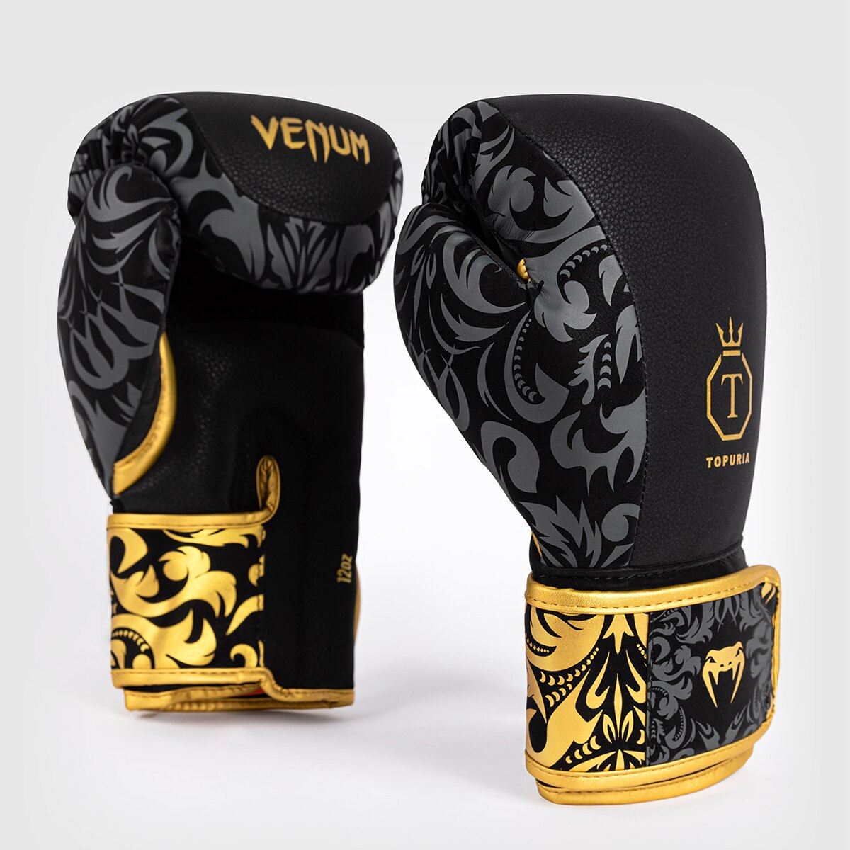 Luvas de Boxe de Homem x Ilia Topura Unmatched Preto / Dourado-2
