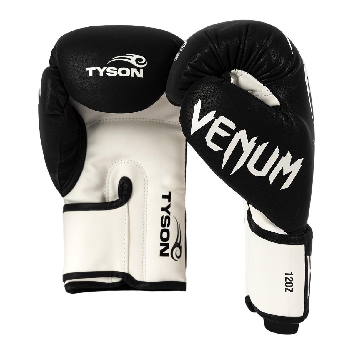 Luvas de Boxe Mike Tyson Réplica Luvas de Boxe 10 Oz Preto / Branco-3