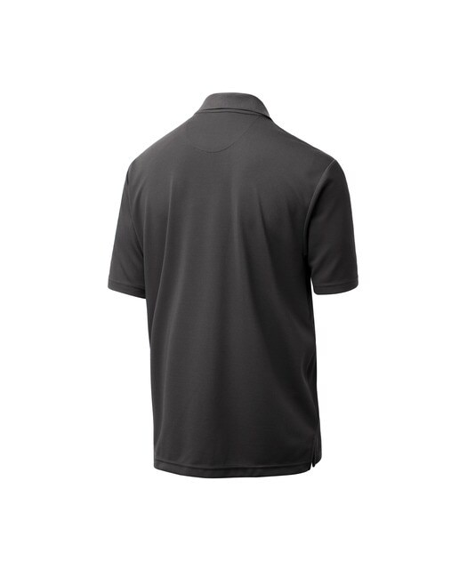 Polo de Homem Wicking Poly Cinzento-escuro-2