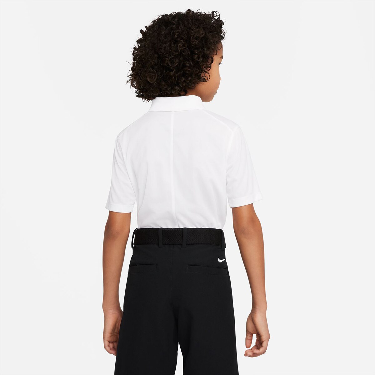 Polo de Criança Dri-FIT Victory Branco-2