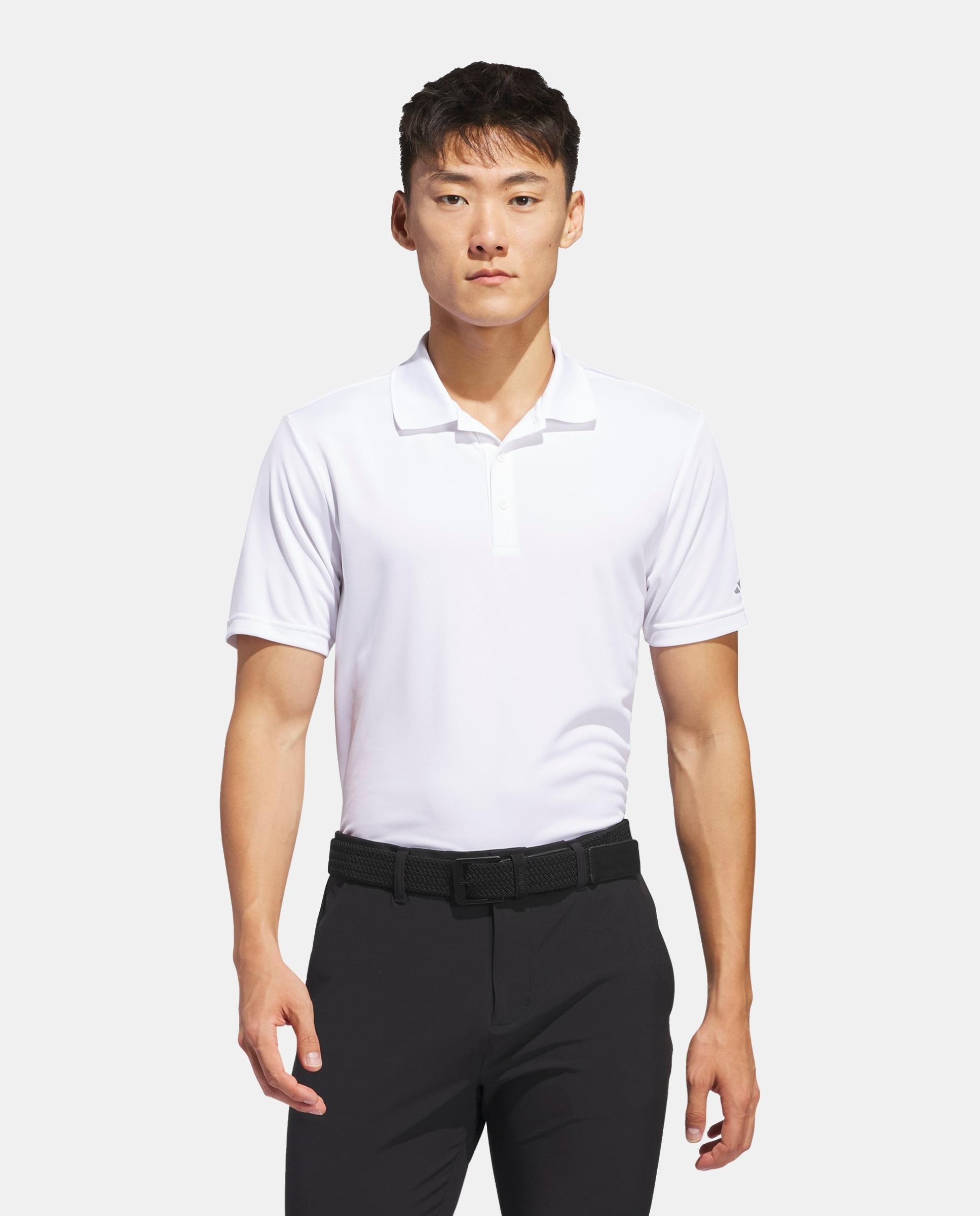 Polo de Homem Adi Perf Polo Branco-1