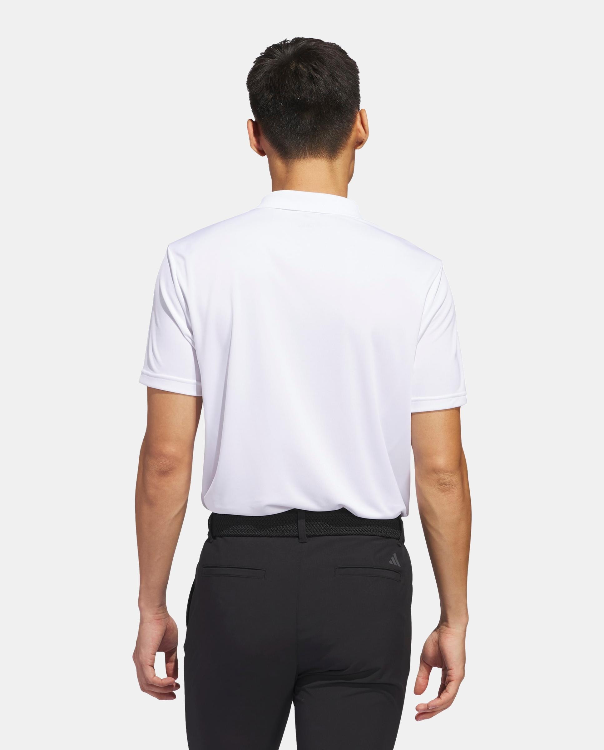 Polo de Homem Adi Perf Polo Branco-2