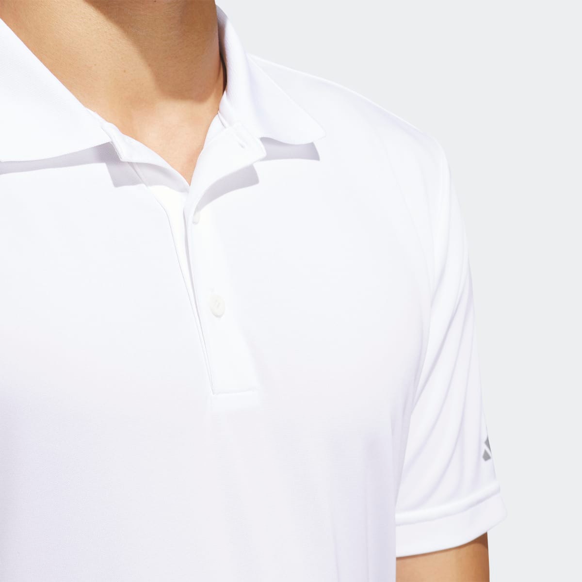 Polo de Homem Adi Perf Polo Branco-4