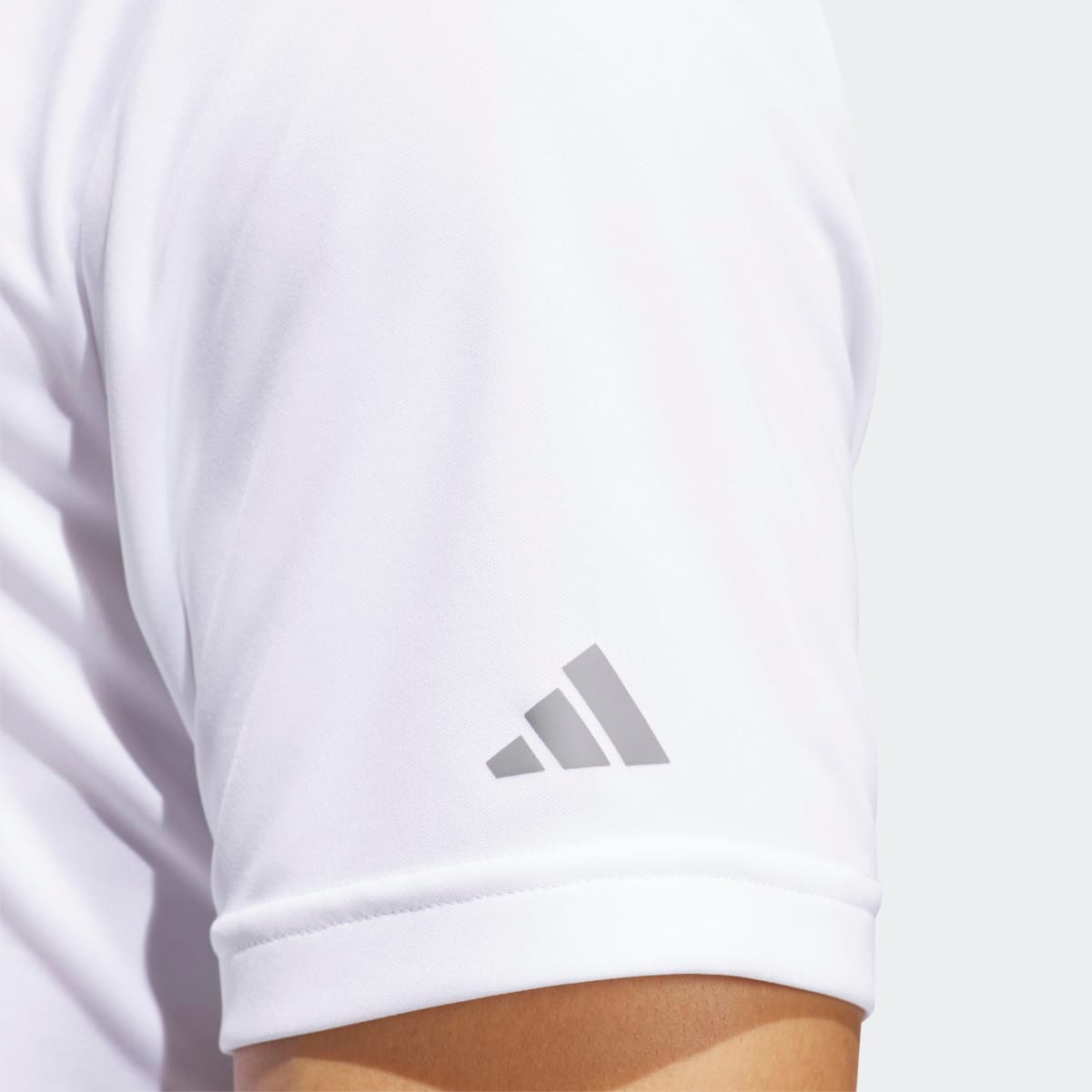 Polo de Homem Adi Perf Polo Branco-5