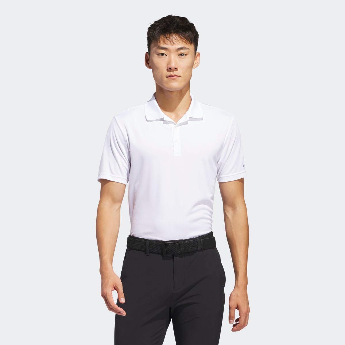 Polo de Homem Adi Perf Polo Branco-6