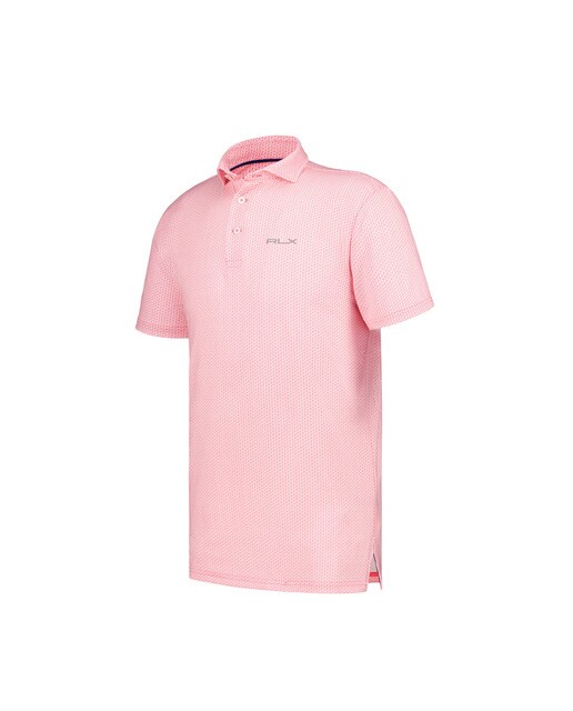 Polo de Homem Tailored Fit con RLX Polo Golf Rosa-1