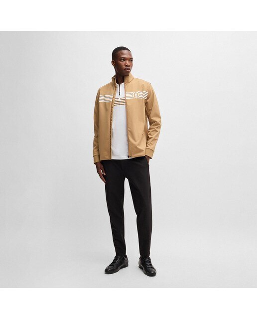 Polo de Golf de Homem Pariq The Open Branco-4