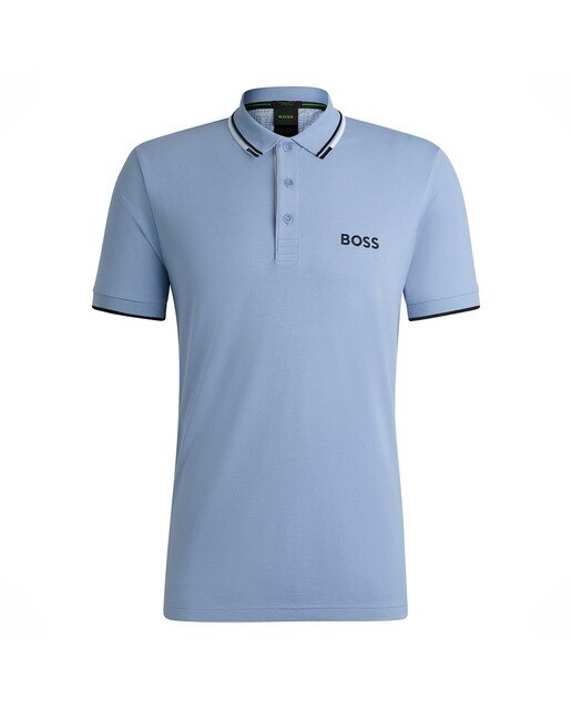 Polo de Golf de Homem Paddy Pro Azul-5