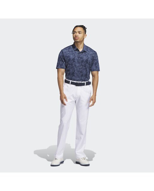 Polo de Golf de Homem Ultimate365 Mesh Print Azul-marinho-6