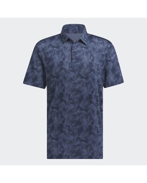 Polo de Golf de Homem Ultimate365 Mesh Print Azul-marinho-7