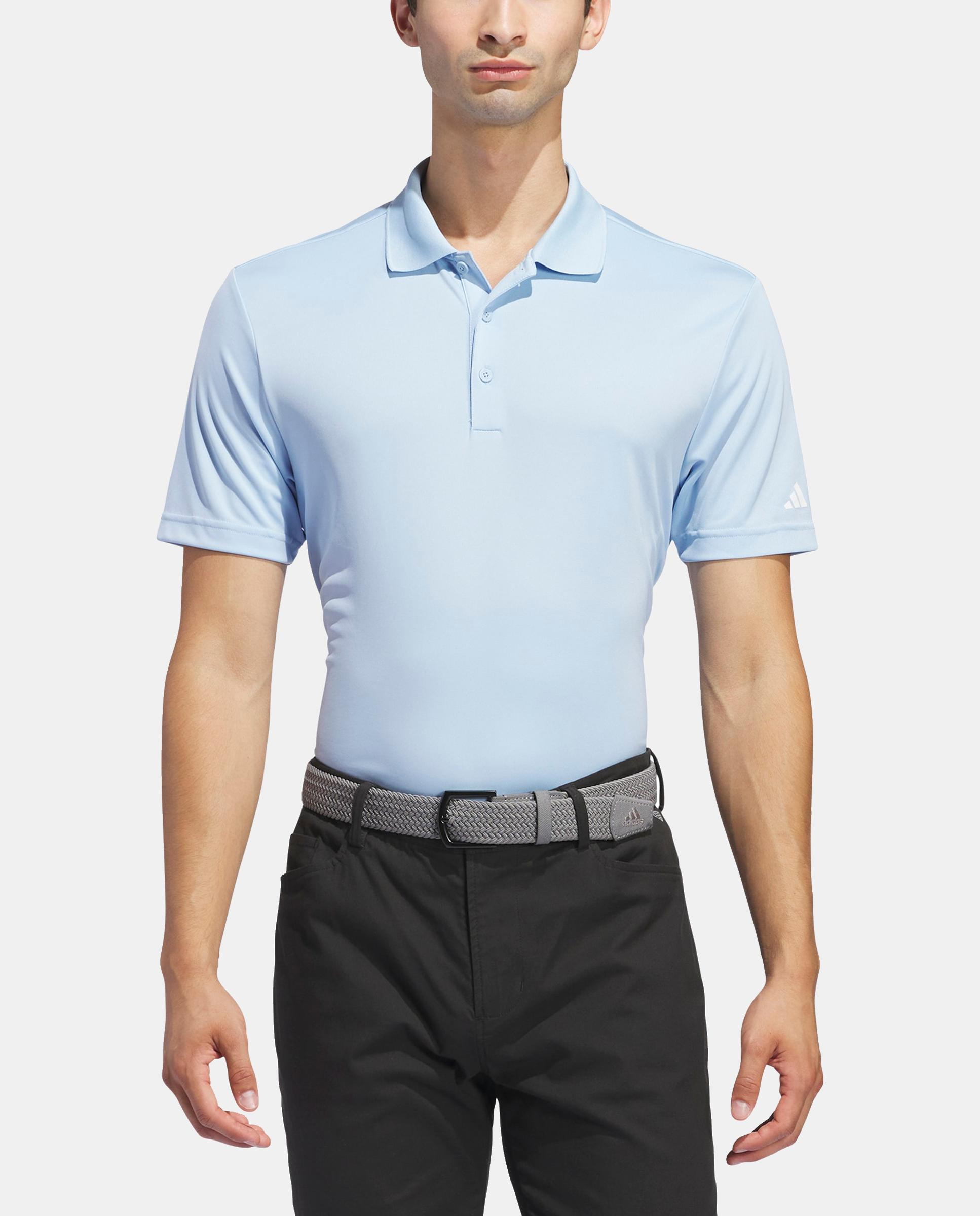 Polo de Golf de Homem Performance Azul-claro-1