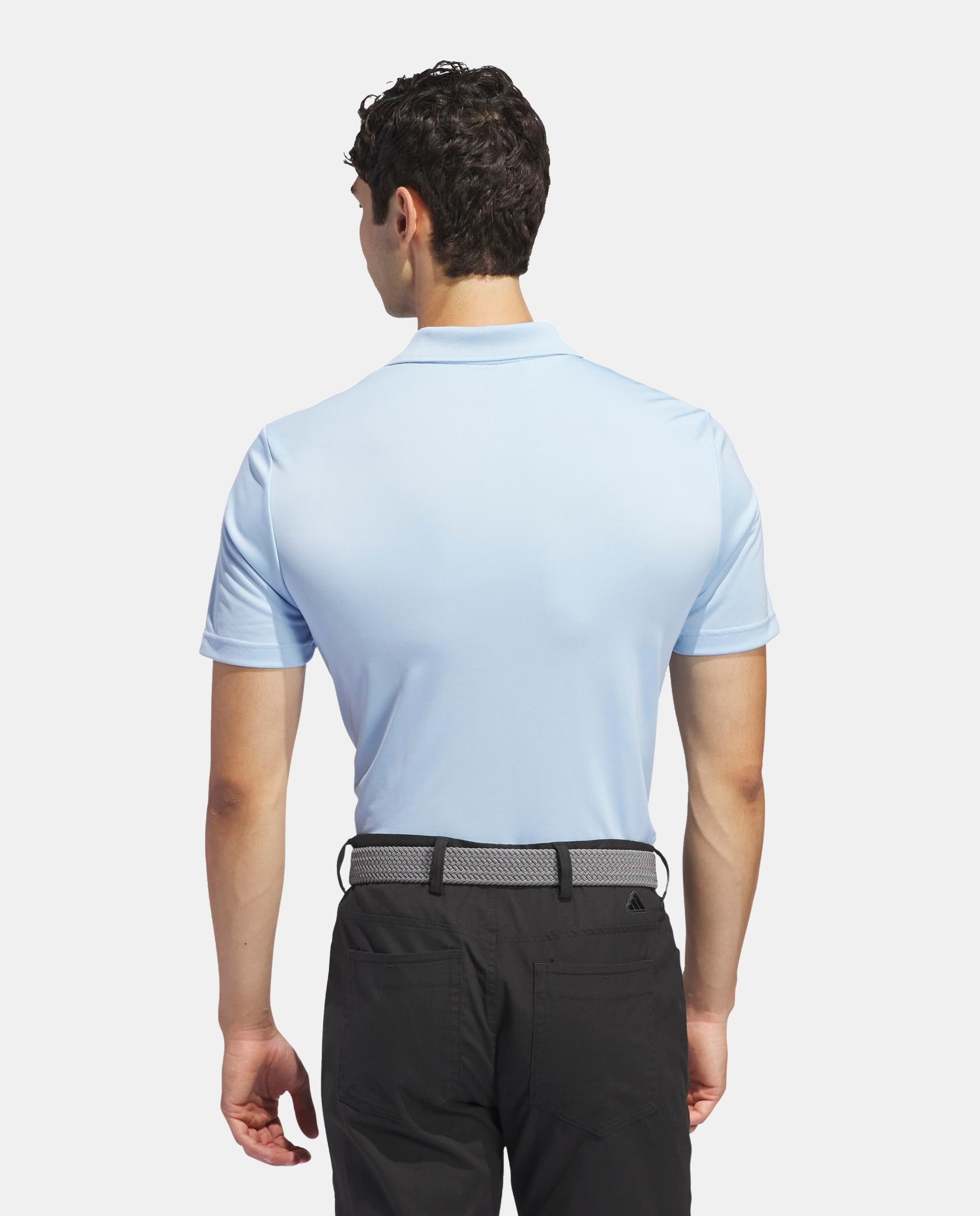 Polo de Golf de Homem Performance Azul-claro-2