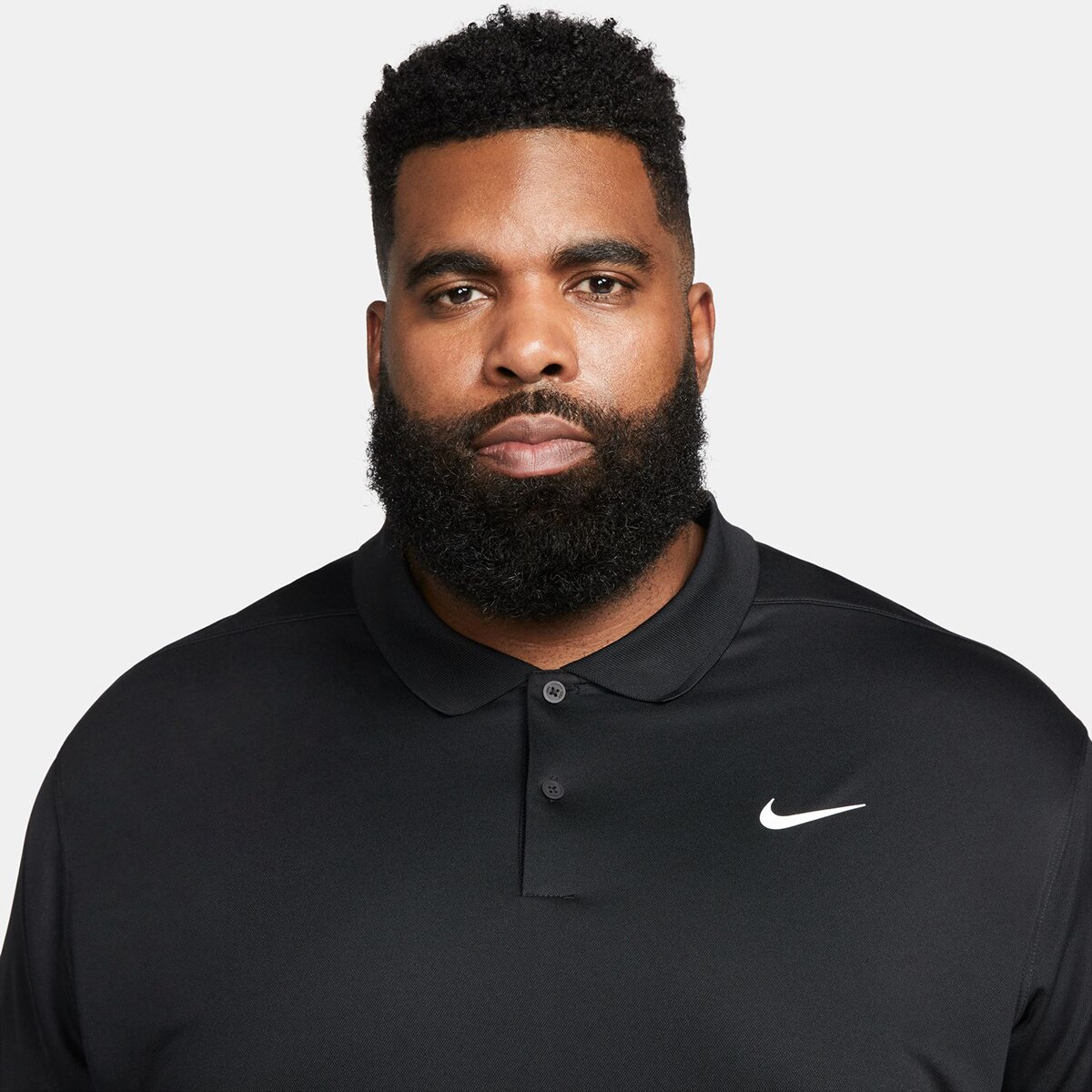 Polo de Homem Victory Preto / Branco-3