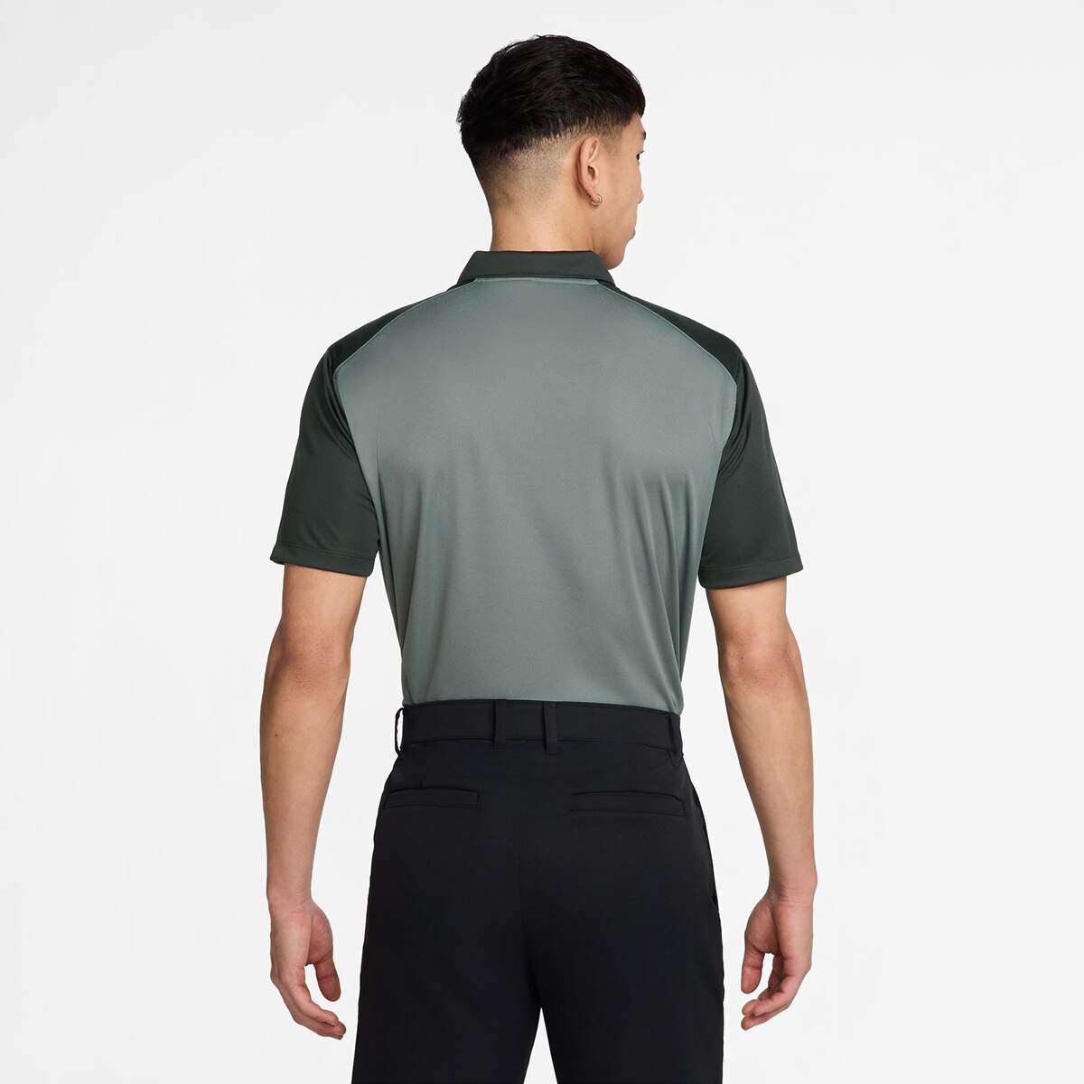 Polo de Homem Victory Verde / Branco-2