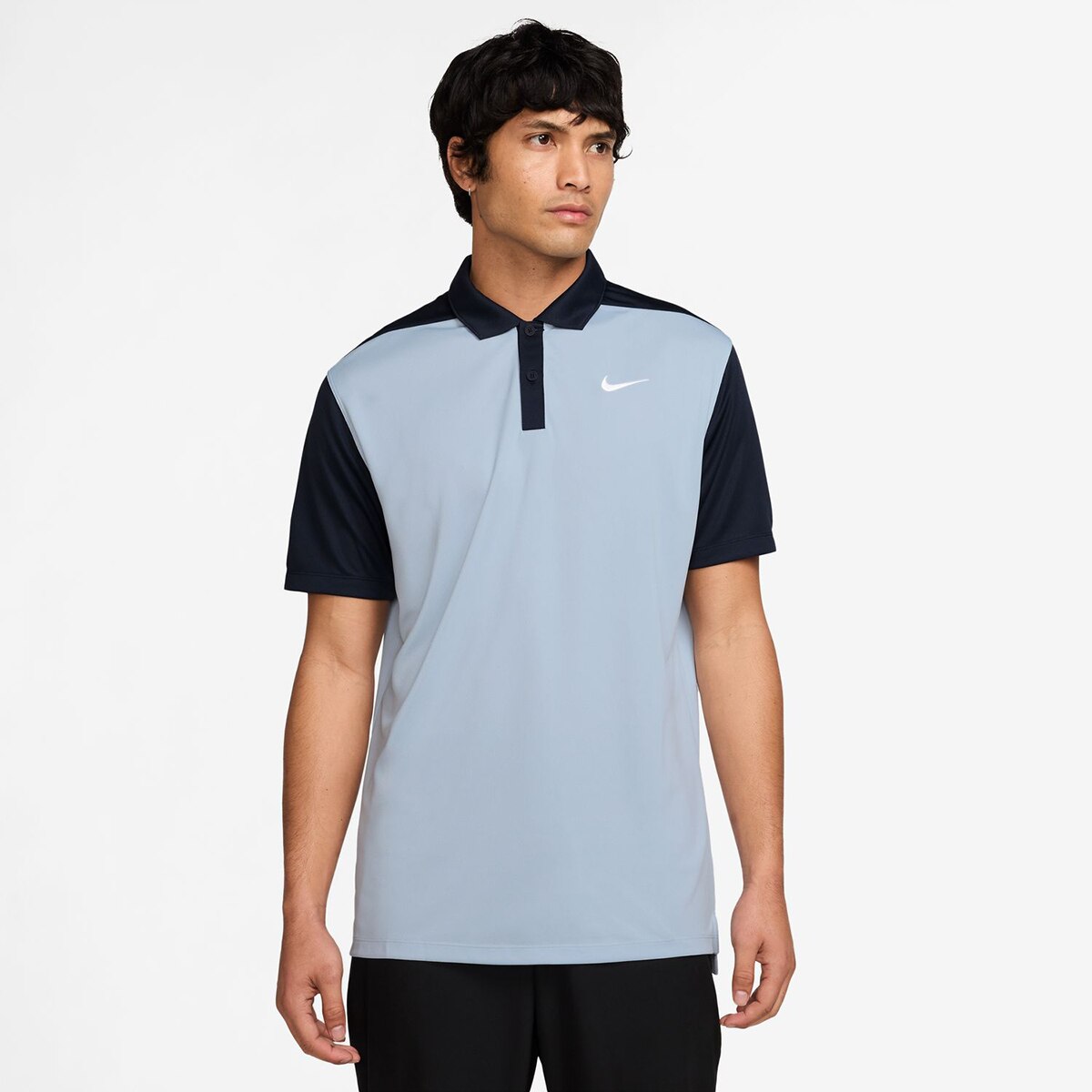 Polo de Homem Victory Azul / Branco-1