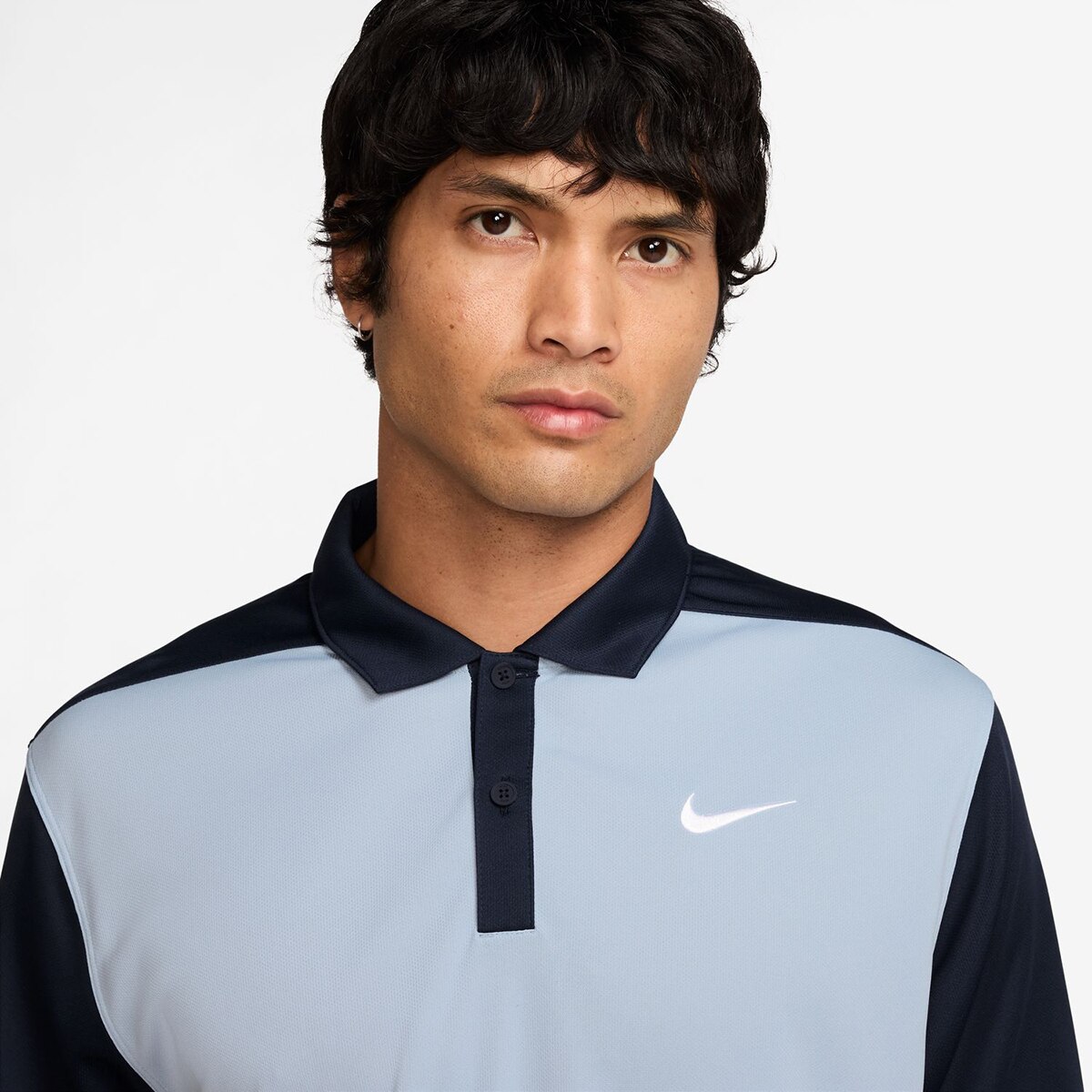 Polo de Homem Victory Azul / Branco-3