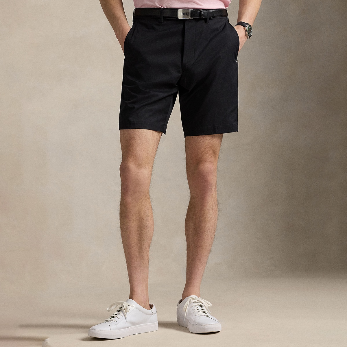 Imagem 0 de Polo de Homem em Tecido Técnico Tailored