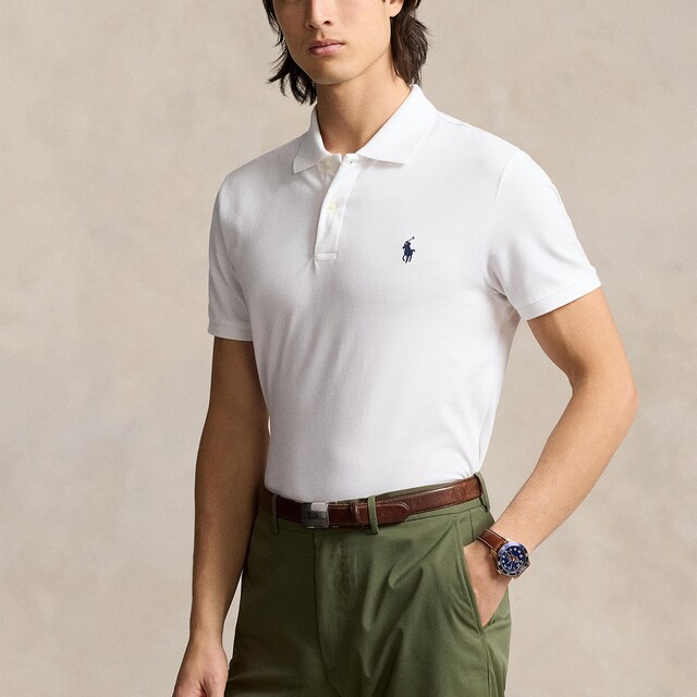 Imagem 0 de Polo Piqué Desportivo de Homem com Cavalo Bordado