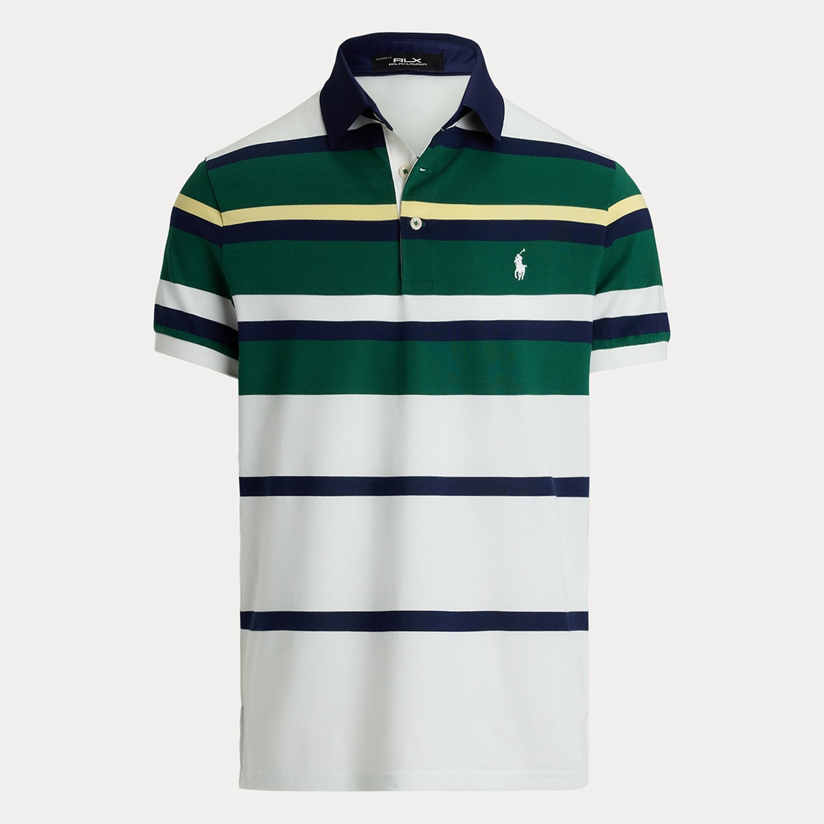 Polo de Homem em Tecido Técnico Tailored Fit Multicolor-1