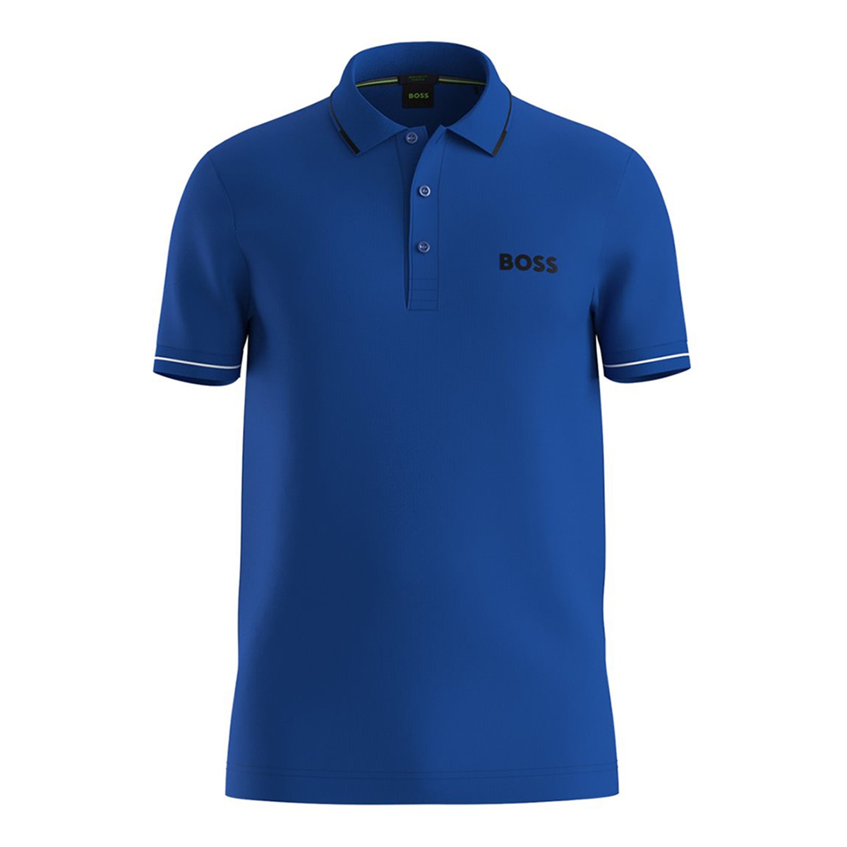 Polo de Golf de Homem Paul Pro Azul-médio-1