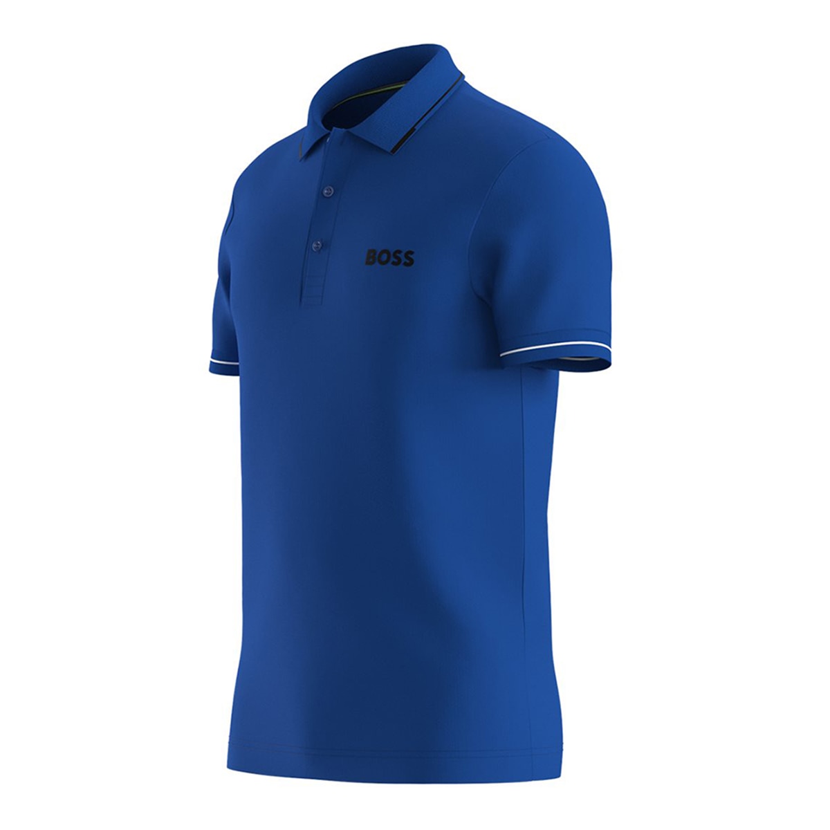 Polo de Golf de Homem Paul Pro Azul-médio-3