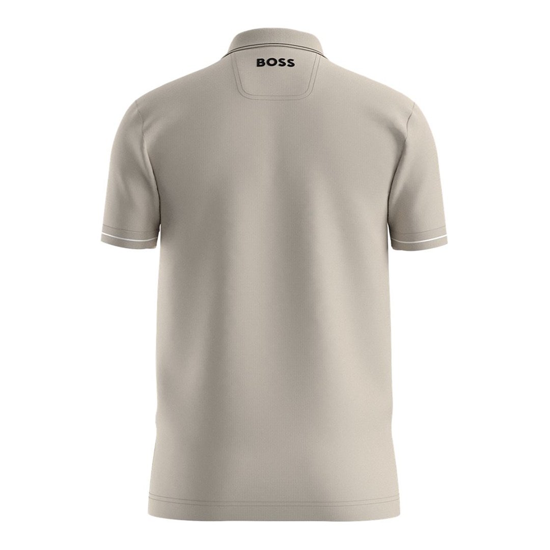 Polo de Golf de Homem Paul Pro Bege-2