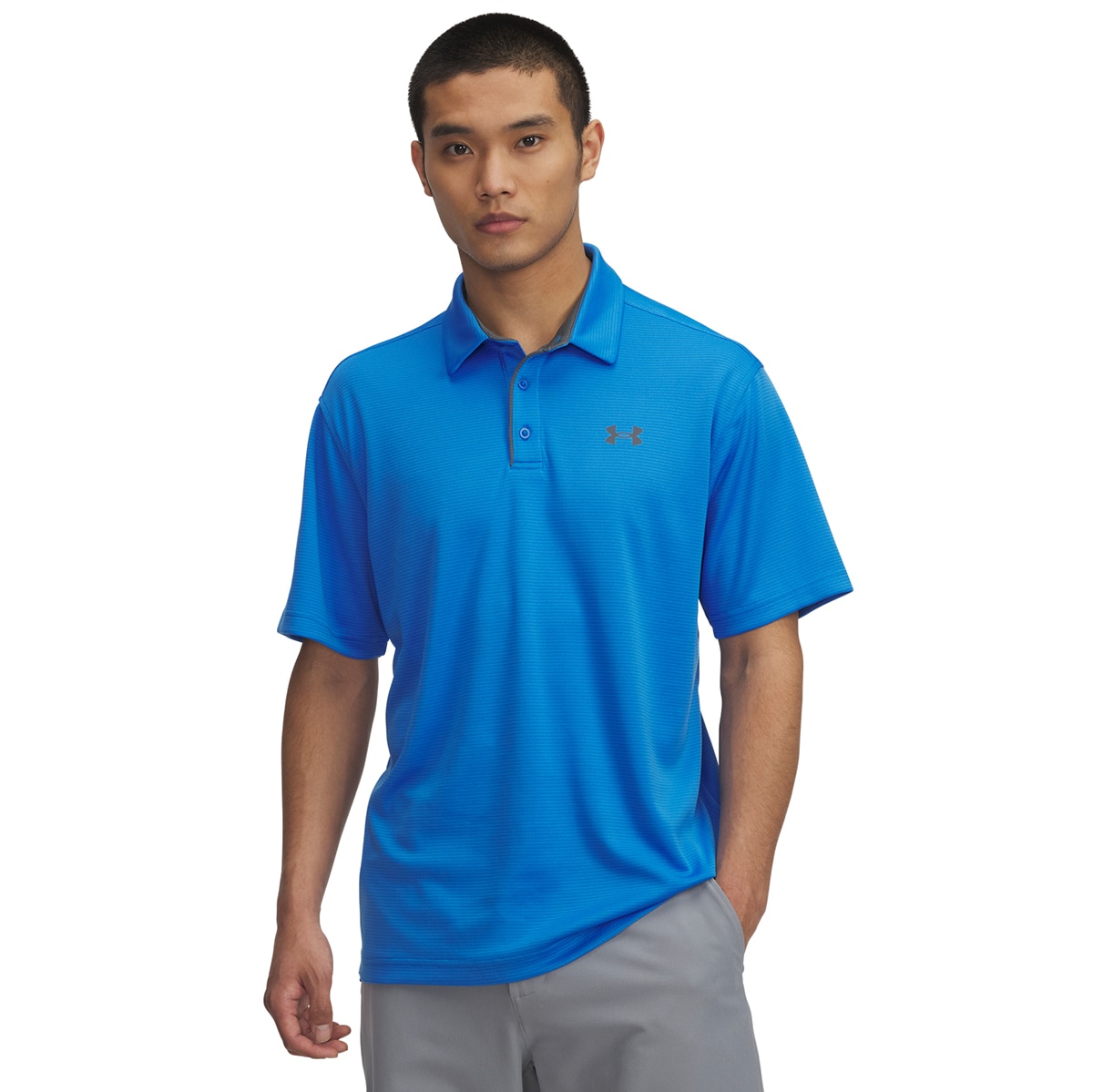 Polo de Homem Tech Azul-1