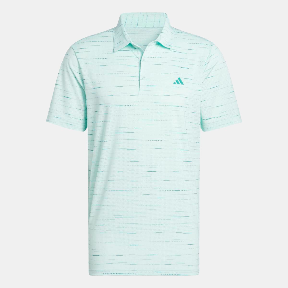 Polo de Homem Ultimate365 Mesh Glimmer Print Polo Shirt Branco-1