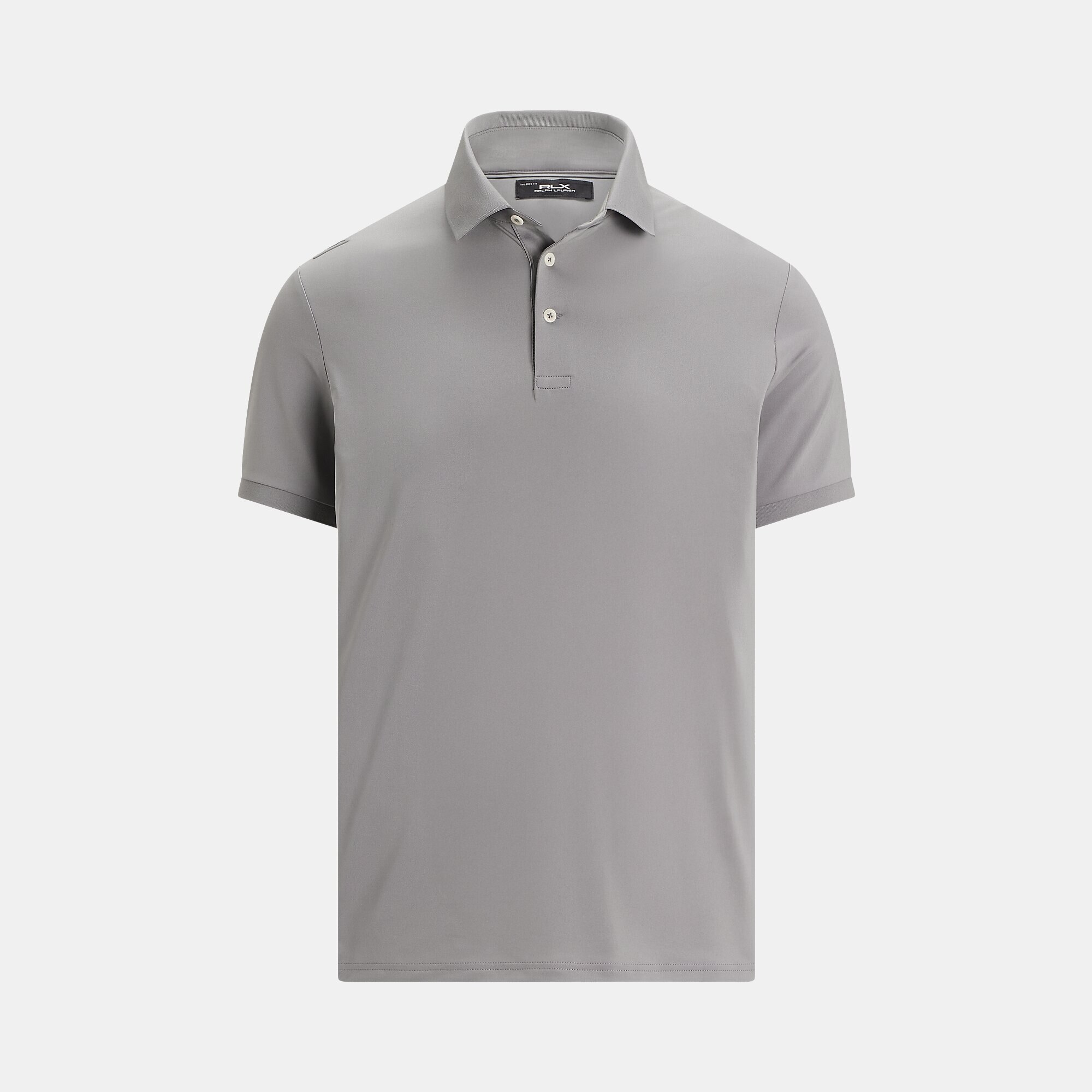 Polo Técnico de Homem Tailored Fit Cinzento-4
