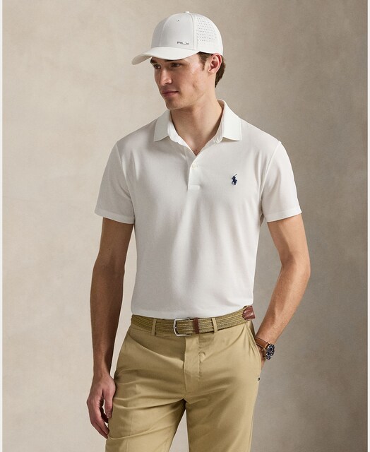 Imagem 0 de Polo de Homem em Tecido Técnico Tailored Fit